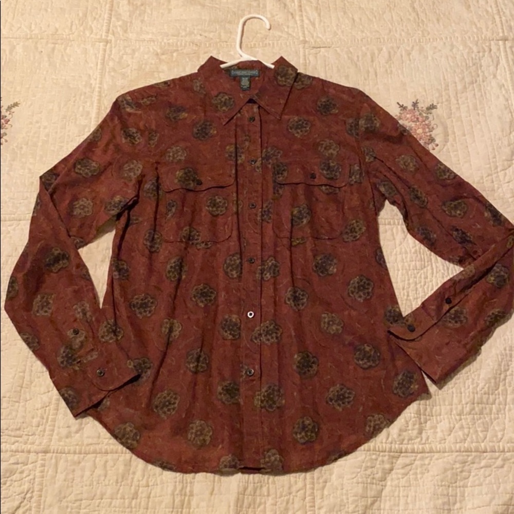 Lauren Jeans Company Ralph Lauren size medium top